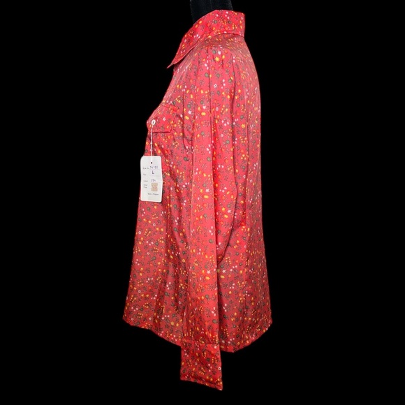 First Snow/Lokomotion Bundle - 70's/80's Button Down Nylon Snow Shirts - Size L - Picture 2 of 11